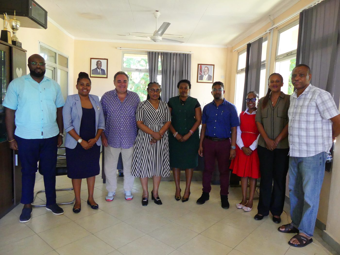 Meeting with Kilifi County officials