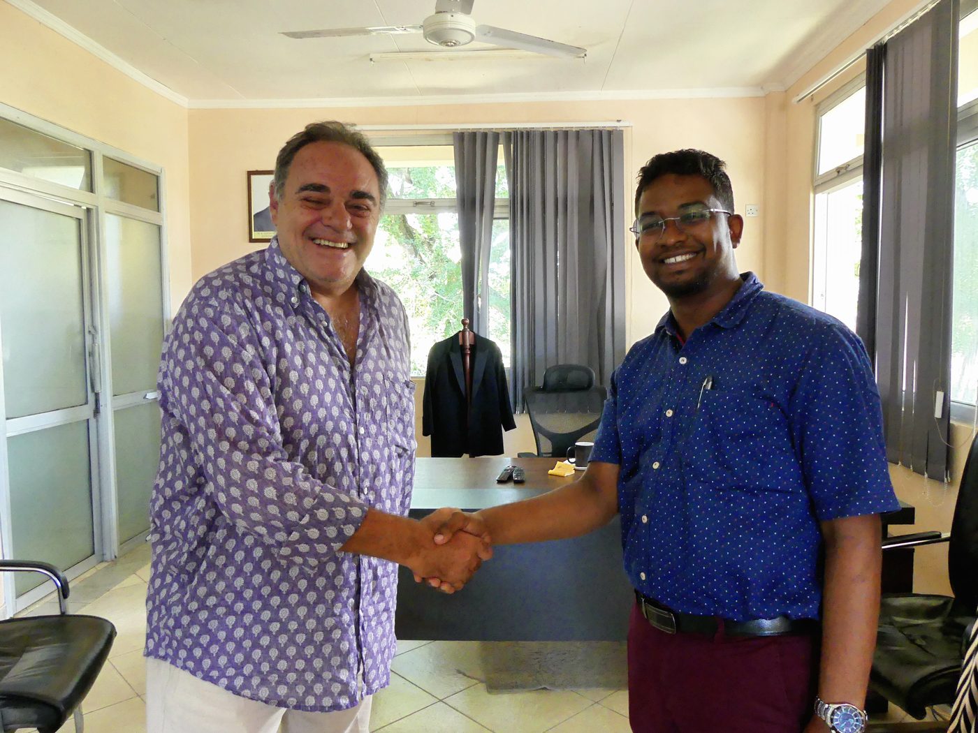 Meeting with Kilifi County officials
